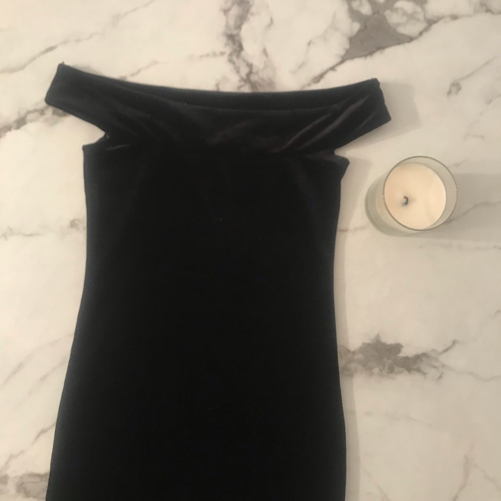 Off the shoulder sparkle dress